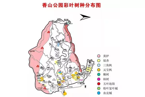 2021秋季北京香山公園登山路線推薦