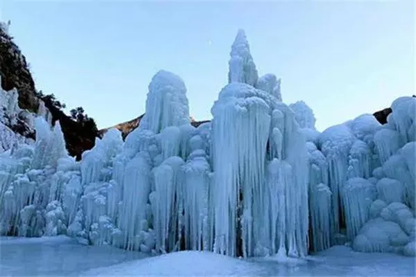 重慶周邊哪里有冰瀑 這五大冰瀑值得一去