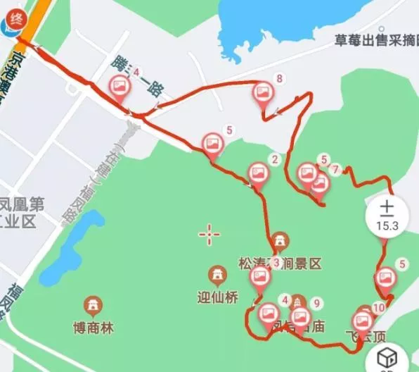 深圳鳳凰山徒步路線怎么走