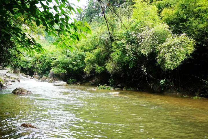 圣井山在哪里  怎么去圣井山  圣井山漂流好玩嗎