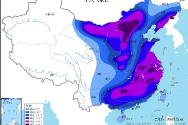 寒潮預(yù)警升級為橙色 寒潮最新消息