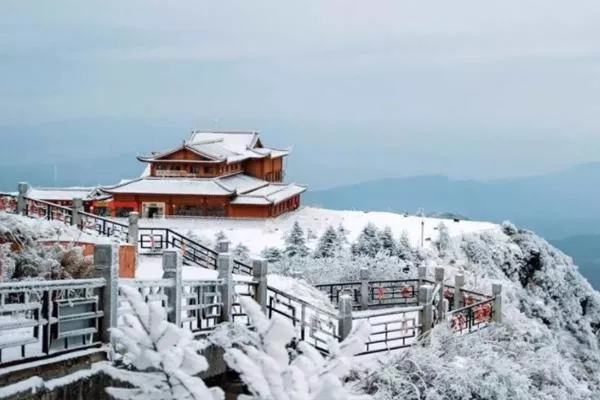 峨眉山下雪了嗎2022 峨眉山下雪天能看到云海嗎